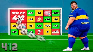 PUNTERIA CON CASTIGOS FUTBOLERA: QUIEN SUMA MAS? - 412