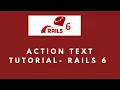 How to use ActionText and install Trix Editor on Rails 6 Application
