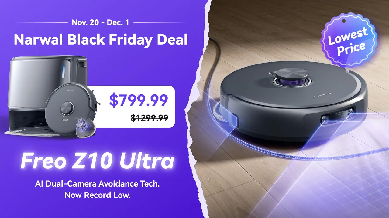 Narwal — Narwal Freo Z10 Ultra Robot Vacuum (YouTube video ad)