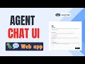 Create a Simple Web-based Chat UI for LangGraph Agents