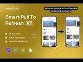 FlutterFlow Pull To Refresh Widget Smart Refresh