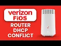 Verizon Router DHCP Conflict Fix IP Reassignment Connectivity
