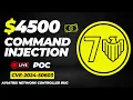 Live 4500 Bounty OS Command Injection POC Private Bug Bounty Program 2025 CVE-2024-50603