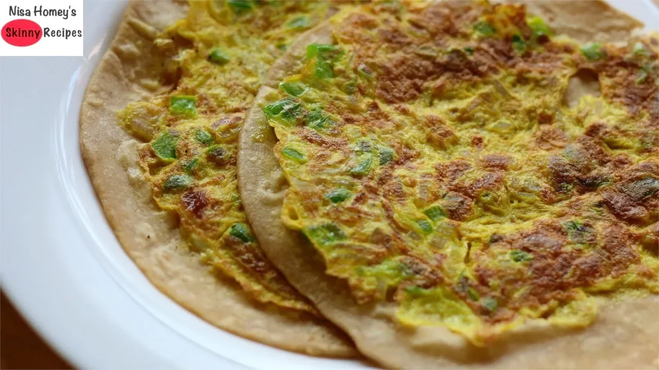 Breakfast In 5 Minutes - Healthy & Quick Egg Paratha -   - Tiffin Recipes   Skinny Recipes