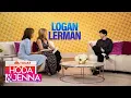 Logan Lerman talks Hunters being the internet s boyfriend