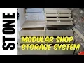 Modular Shop Storage System Woodworking Build Project