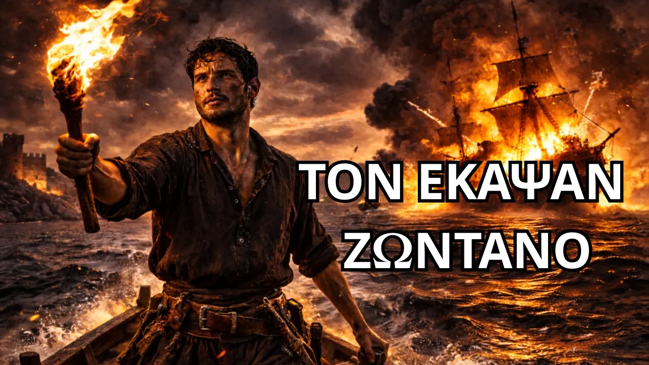 &Tau;&omicron;&nu; Έ&kappa;&alpha;&psi;&alpha;&nu; &Zeta;&omega;&nu;&tau;&alpha;&nu;ό &sigma;&tau;&alpha; 23 &tau;&omicron;&upsilon; | &Eta; &Theta;&upsilon;&sigma;ί&alpha; &pi;&omicron;&upsilon; &Sigma;&upsilon;&gamma;&kappa;&lambda;ό&nu;&iota;&sigma;&epsilon; &tau;&omicron; 1821 Thumbnail
