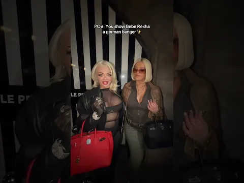 POV: You show Bebe Rexha a german banger ✨