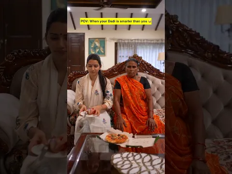 When Your Dadi Is Smarter Than You 🤣 #neetubisht #lakhneet #comedy #funny