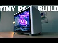 TINY PC BUILD NR200P All White SFF Gaming PC ASMR