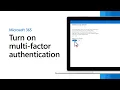How to turn on multi-factor authentication in Microsoft 365 Business Premium