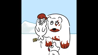 Sealook Fire Polar Bear Really Dont Like Seals Fananimation 