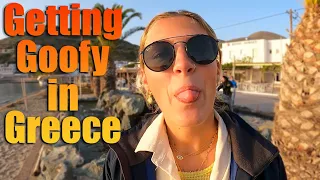 Getting Goofy in Greece!