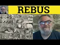Rebus Quiz - Rebus Meaning