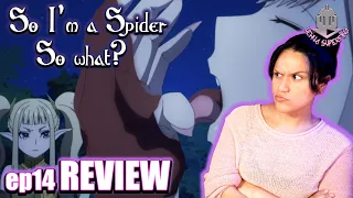 so im a spider so what episode 14 review dem pink eyes