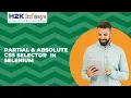 Partial Absolute CSS Selector CSS Selector In Selenium Webdriver Selenium Training s