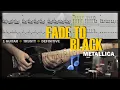 Download Lagu Fade to Black | Guitar Cover Tab | Guitar Solo Lesson | Backing Track with Vocals 🎸 METALLICA