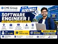 CME Group Hiring 2026 Software Engineer I Java UI Full Stack 2025 2026 Batch