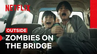 a family is ambushed by zombies on a bridge outside netflix philippines