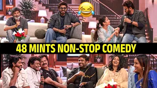 జీవితంలో ఇలాంటి ఇంటర్వ్యూ చూసి ఉండరు : AadarshaKutumbam Team Hilarious Chit Chat | Venkatesh |