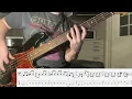 Nobody Wants To Die - Rival Sons - Bass Playtrough with tabs