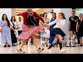 She Joined the Dance and Stole the Show Happy Dance with a Cheerful Grandma