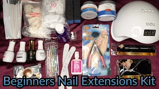 basic nail extensions kit for beginners 