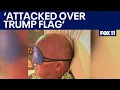 OC man says neighbor attacked him over his Trump flag