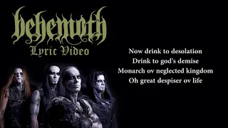 Download Behemoth - He Who Breeds Pestilence (LYRICS / LYRIC VIDEO) MP3