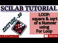 HOW TO CALCULATE THE SQUARE SQRT OF A NUMBER USING FOR LOOP LOOP STATEMENT