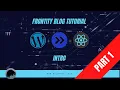 Quick Start Tutorial for a Headless WordPress Blog with React and Frontity Setup - Intro Part 1
