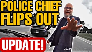 UPDATE - POLICE CHIEF GETS PULLED OVER