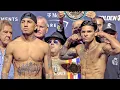 Mario Barrios vs Ryan Garcia FULL WEIGH IN FINAL FACE OFF DAZN Boxing
