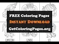 Free printable zodiac coloring pages