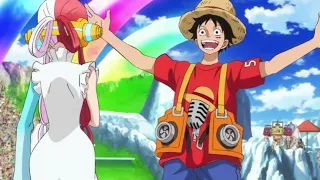 لوفي يحضن اوتا وصدمة جميع وغيرة سانجي 