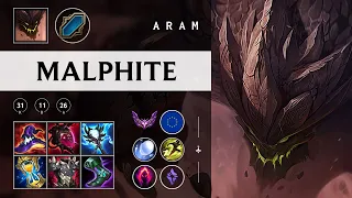Malphite ARAM - EUW Master Patch 26 05