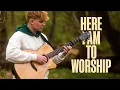 Download Lagu Here I Am To Worship - Hillsong Worship | Fingerstyle Guitar Cover (With Tabs) | Titus Major