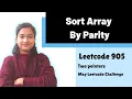 Sort Array By Parity Leetcode 905 Two pointers Day-2