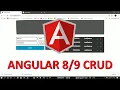 Angular CRUD With WebAPI Angular CRUD with Bootstrap UI Angular Tutorial for Beginners