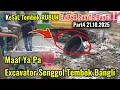 Lagu Kesal Bangunan RUBUH Emberpun Terbang‼️ Excavator Ga Sengaja senggol Rubuh Tembok Bangli