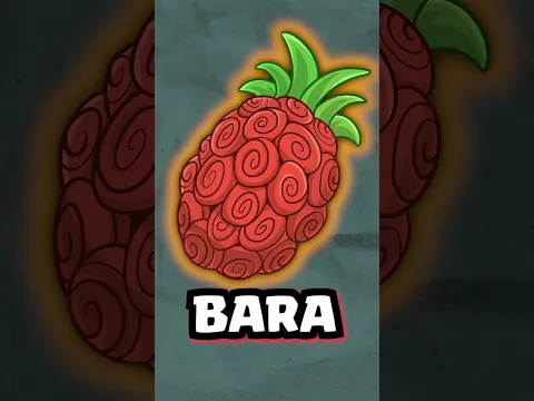 BARA BARA NO MI - DEVIL FRUIT IN 1 MINUTE #onepiece #luffy #anime