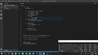 Python Object Oriented Programming Class Constructors
