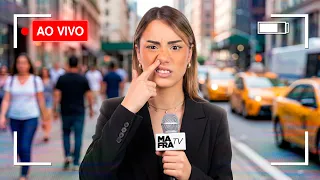 pessoas que ESQUECERAM que estavam AO VIVO