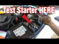 Lagu How To Test A Starter Without Having To Touch The starter.