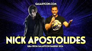 Nick Apostolides Q&A | GalaxyCon Raleigh 2026