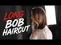 Layered Lob Haircut - Face-Framing Long Bob with Soft Texture