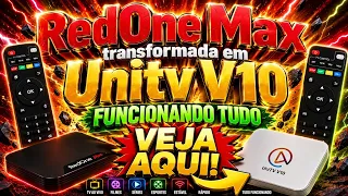 Red One Max TV Box converted to Unitv V10 with everything working