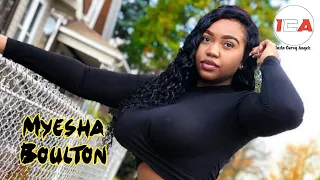myesha boulton plus size model height weight biography body measurement