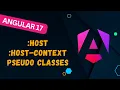 5 Mastering Component Styling in Angular 17 A Deep Dive into host host-context Pseudo-Classes