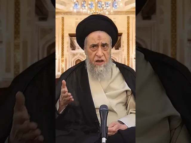 ⁣يؤجر المؤمن بنظره لكفنه الذي اشتراه قبل موته و وضعه في منزله - #السيد_صباح_شبر #الفقه#مسائل#أحكام